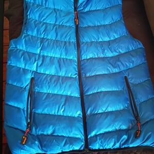 Blue Puffer Vest